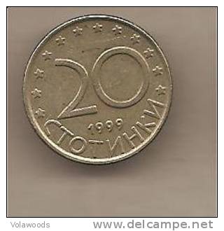 Bulgaria - Moneta Circolata Da 20 Stotinki - 1999 - Bulgarien