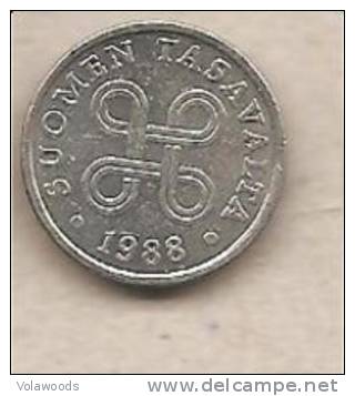 Finlandia - Moneta Circolata Da 5 Pennia - 1988 - Finlandia