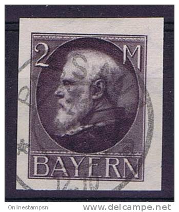 German States: Bayern Michel 105 II B, Cancelled - Sonstige & Ohne Zuordnung