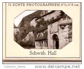 Schwäbish Hall, Album Mit 12 Echten Photographien - Schwaebisch Hall