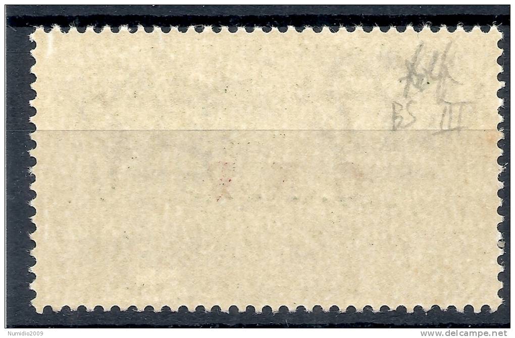 1943-44 RSI ESPRESSO BRESCIA 1,25 LIRE III TIPO VARIETà LEGGI MNH ** - RSI018-4 - Express Mail