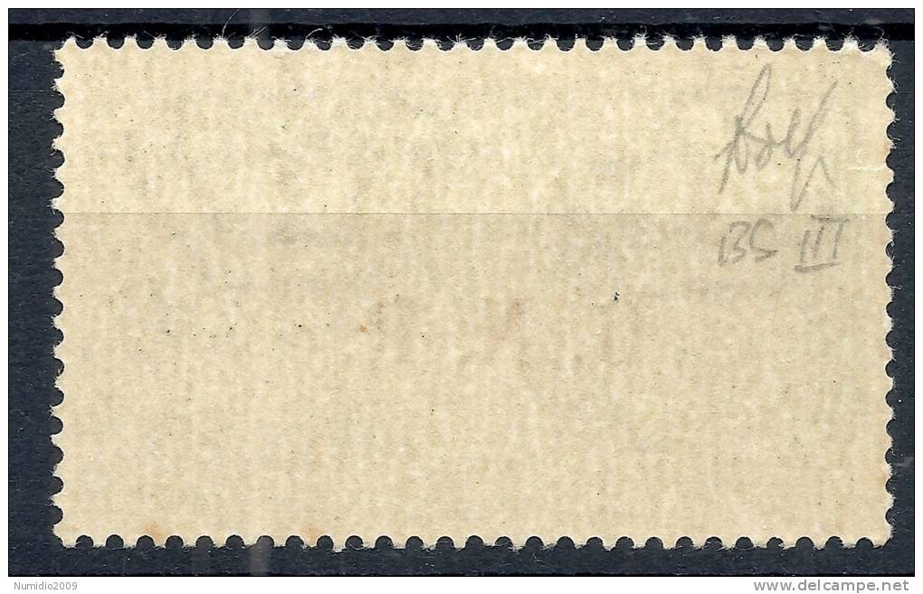 1943-44 RSI ESPRESSO BRESCIA 1,25 LIRE III TIPO VARIETà LEGGI MNH ** - RSI023-3 - Poste Exprèsse