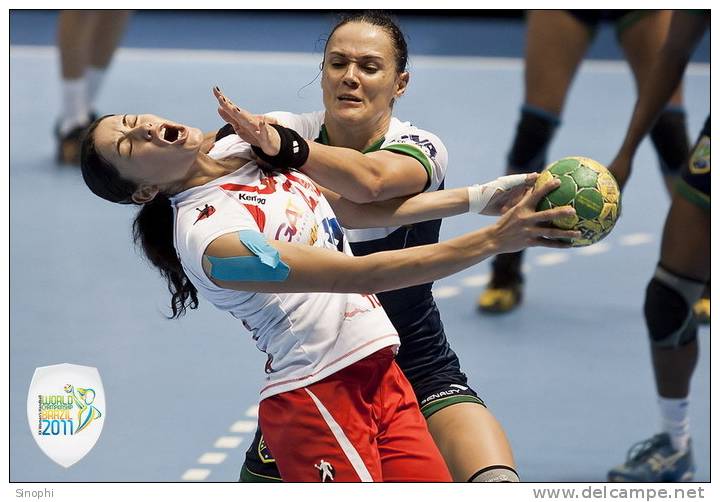 SA27- 002 @     XX Women´s Handball World Championship 2011  ( Postal Stationery , Articles Postaux ) - Hand-Ball