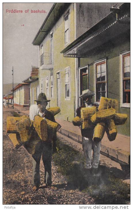 OLD PC PEDDLERS OF BASKETS COSTA RICA - Costa Rica