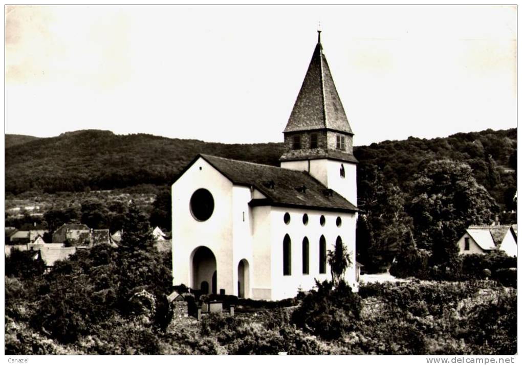 AK Seeheim/Bergstraße, Kirche Und Odenwald, Gel 1975 - Odenwald