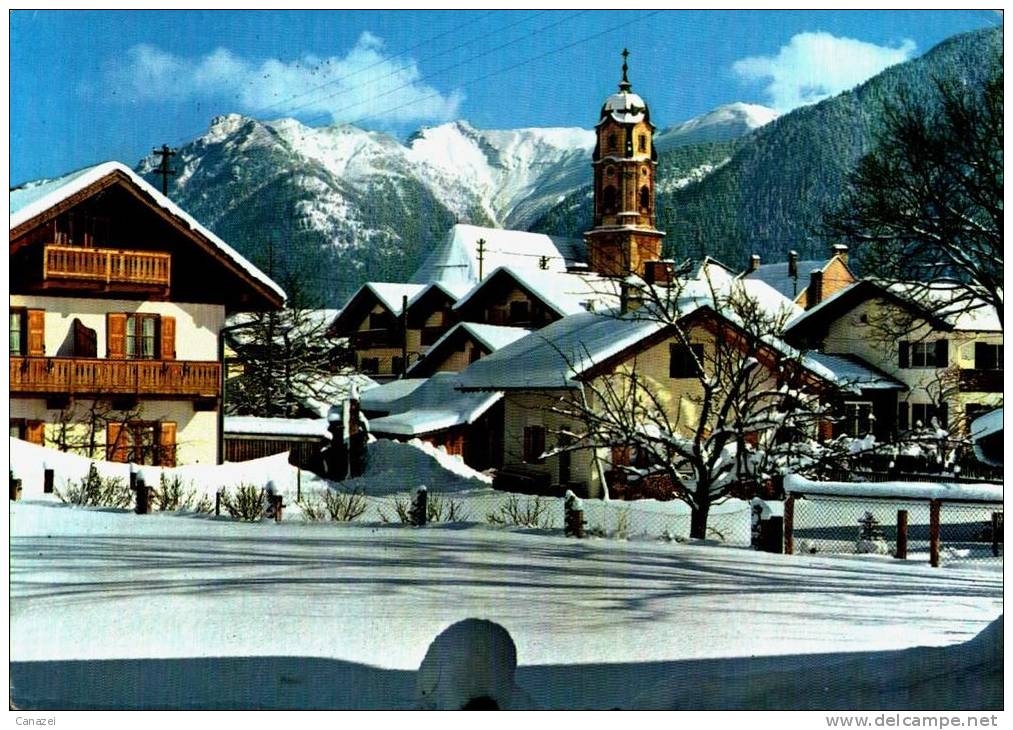 AK Mittenwald Gegen Soierngruppe, Gel 1973 - Mittenwald