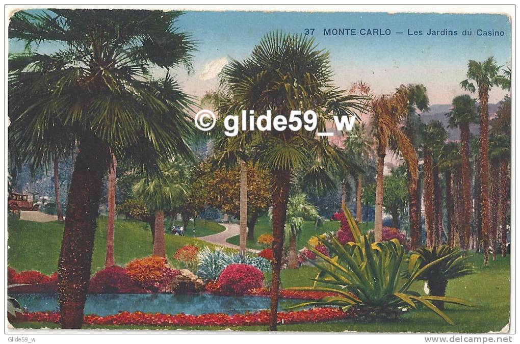 MONTE-CARLO - Les Jardins Du Casino - N° 37 - Casino