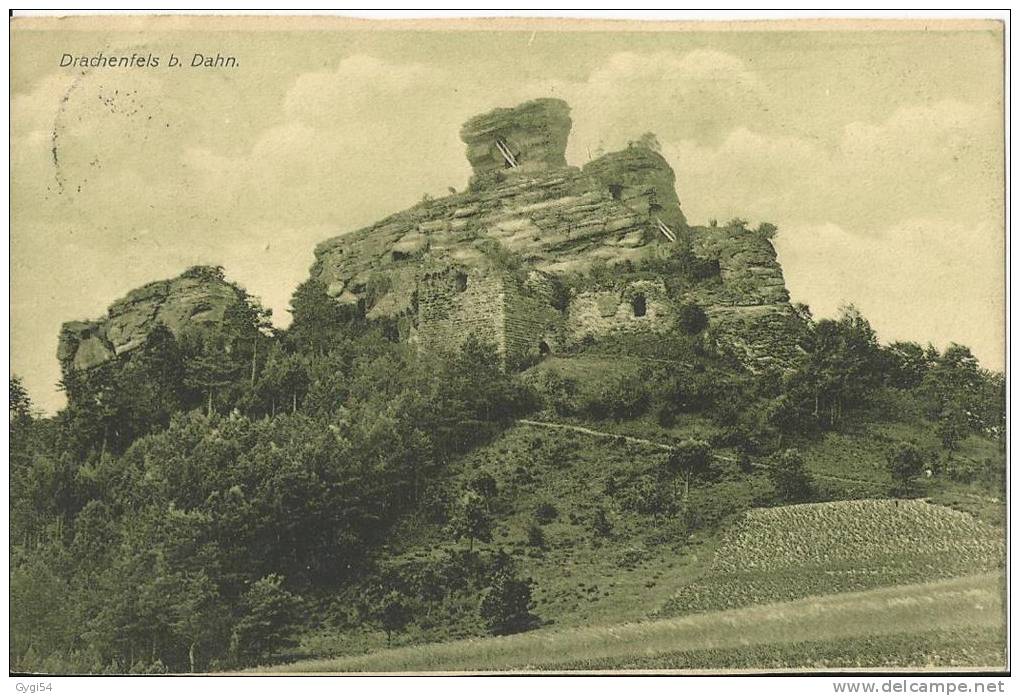 Drachenfels B.Dahn AK 1908 - Dahn