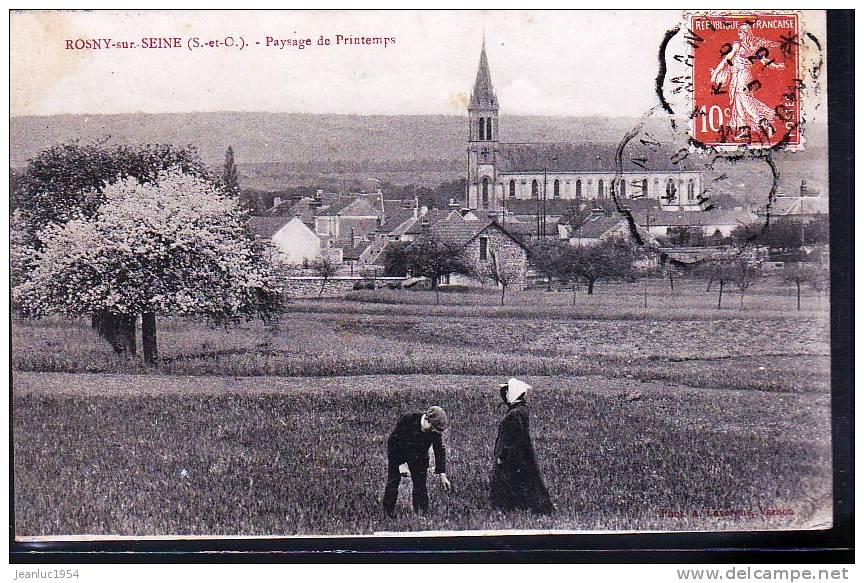 ROSNY SUR SEINE - Rosny Sur Seine