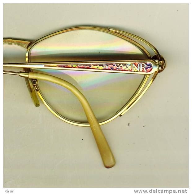 Très Belles Lunettes De Vue  Femme" Nina Ricci "avec Son étui Noir Très Bon état - Glasses