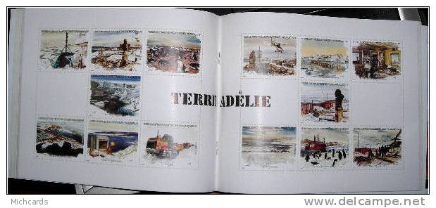 T A A F 2001- Carnet De Voyage (C 308) Terre Adelie - 14 Pages Aquarelles Marko - Neuf (Yvert 308/20)  (plusieurs Scans) - Cuadernillos/libretas