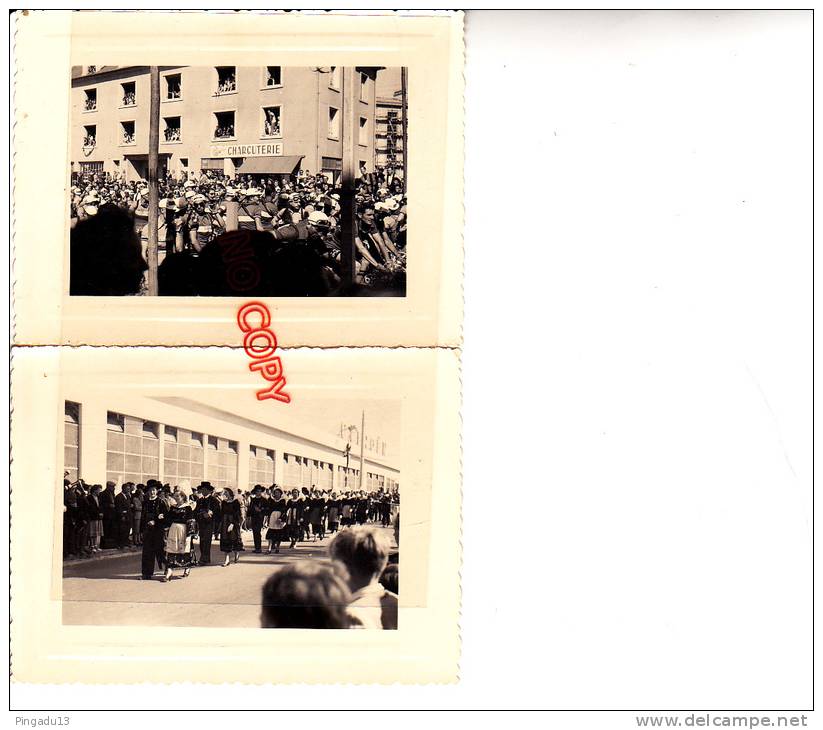 Brest Finistère Départ Tour France 25 Juin 1952 Vélo Cyclisme Rue Commerce Animation - Ciclismo