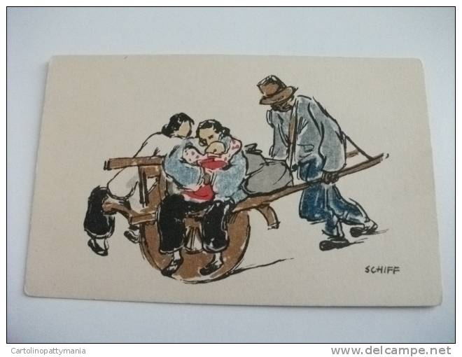 Cina China Illustratore Schiff Scene Di Vita Cinese Kelly & Walsh's Series Sketches Of Chinese Life - China