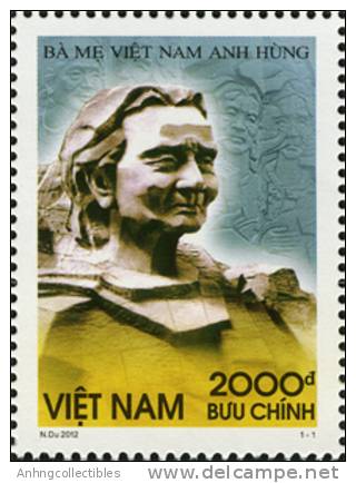 Vietnam 2012: Vietnamese Heroic Mother - Mint NH - Famous Ladies