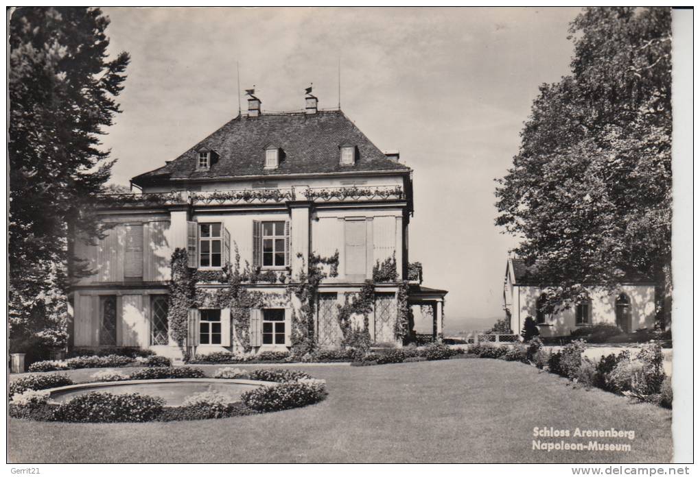 CH 8268 MANNENBACH - SALENSTEIN, Schloss Arenenberg 1957, Napoleon-Museum - Salenstein