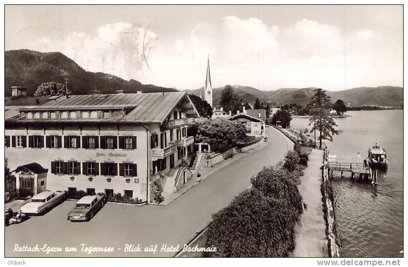 Rottach-Egern Am Tegernsee Blick Auf Hotel Bachmair - Tegernsee