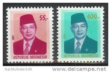 Mgm1304 BEROEMDE PERSONEN PRESIDENT SOEHARTO PRÄSIDENT SUHARTO FAMOUS PEOPLE INDONESIA 1987 PF/MNH  VANAF1EURO - Indonesia