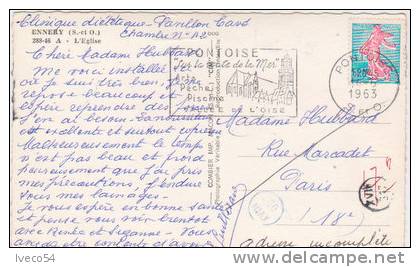 1963 Ennery - " L´Eglise " - Ennery