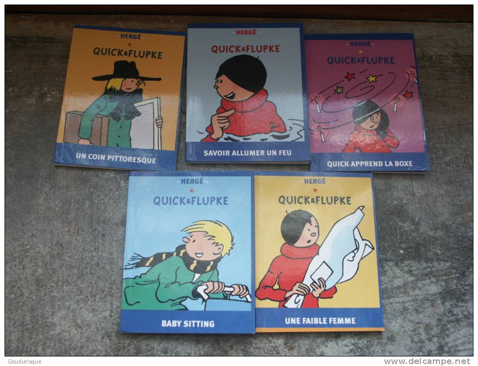 MINI LIVRET QUICK ET FLUKE SERIE 2   HERGE   TINTIN - Quick Et Flupke