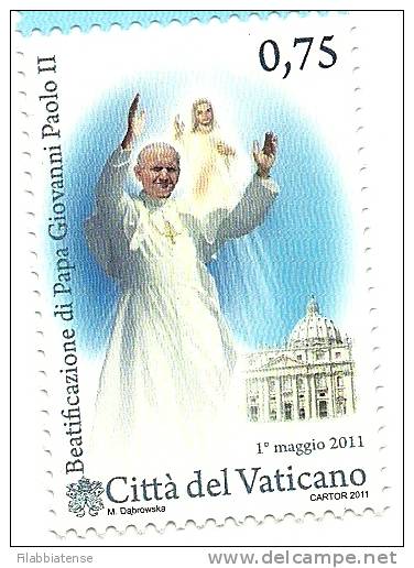 2011 - 1565 Giovanni Paolo II   +++++++++ - Unused Stamps