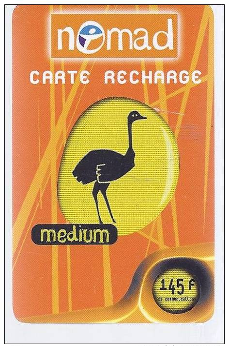 Nomad - Carte Recharge - Medium 145 F - Andere & Zonder Classificatie