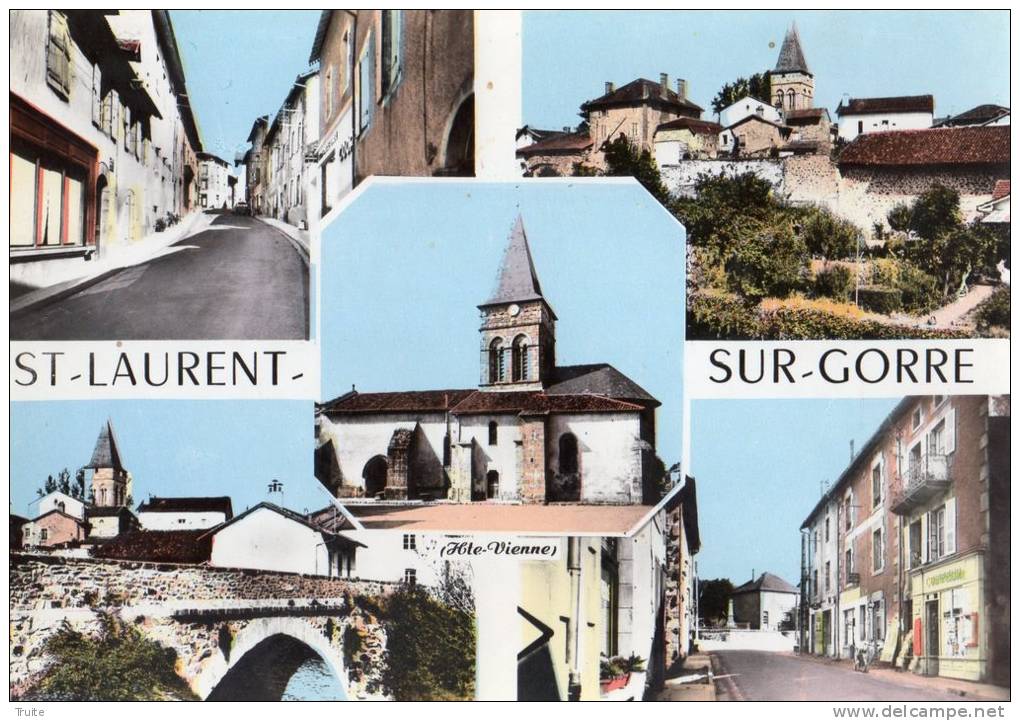 SAINT-LAURENT-SUR-GORRE  MULTIVUES - Saint Laurent Sur Gorre