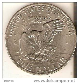 MONEDA DE ESTADOS UNIDOS DE 1 DOLLAR DEL AÑO 1971 - 1971-1978: Eisenhower