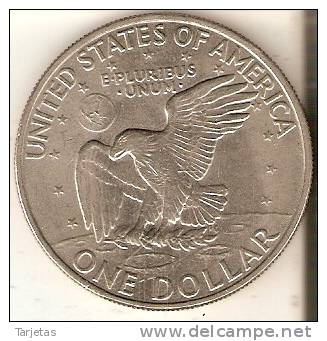 MONEDA DE ESTADOS UNIDOS DE 1 DOLLAR DEL AÑO 1972 - 1971-1978: Eisenhower