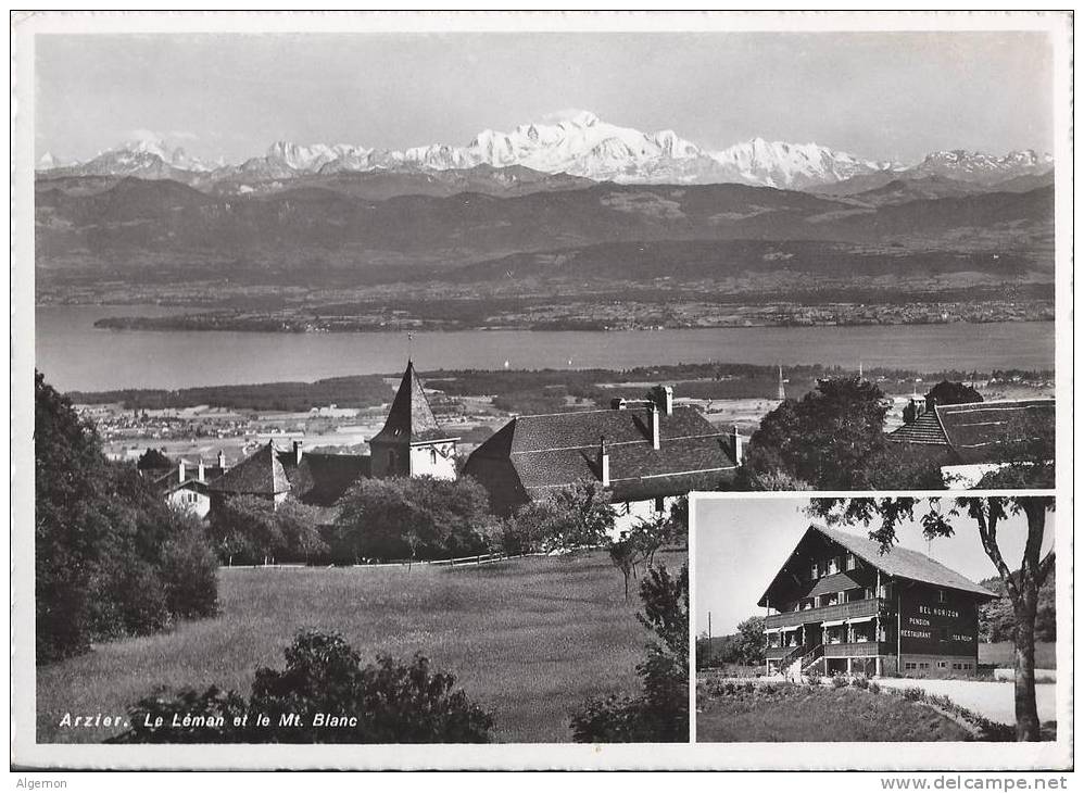 L 678 - Arzier  Le Léman Et Le Mt Blanc - Arzier-Le Muids