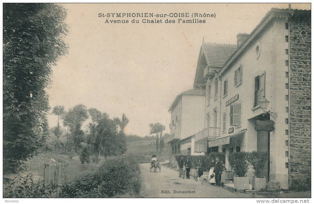 SAINT SYMPHORIEN SUR COISE - Avenue Du Chalet Des Familles (animation) - Saint-Symphorien-sur-Coise