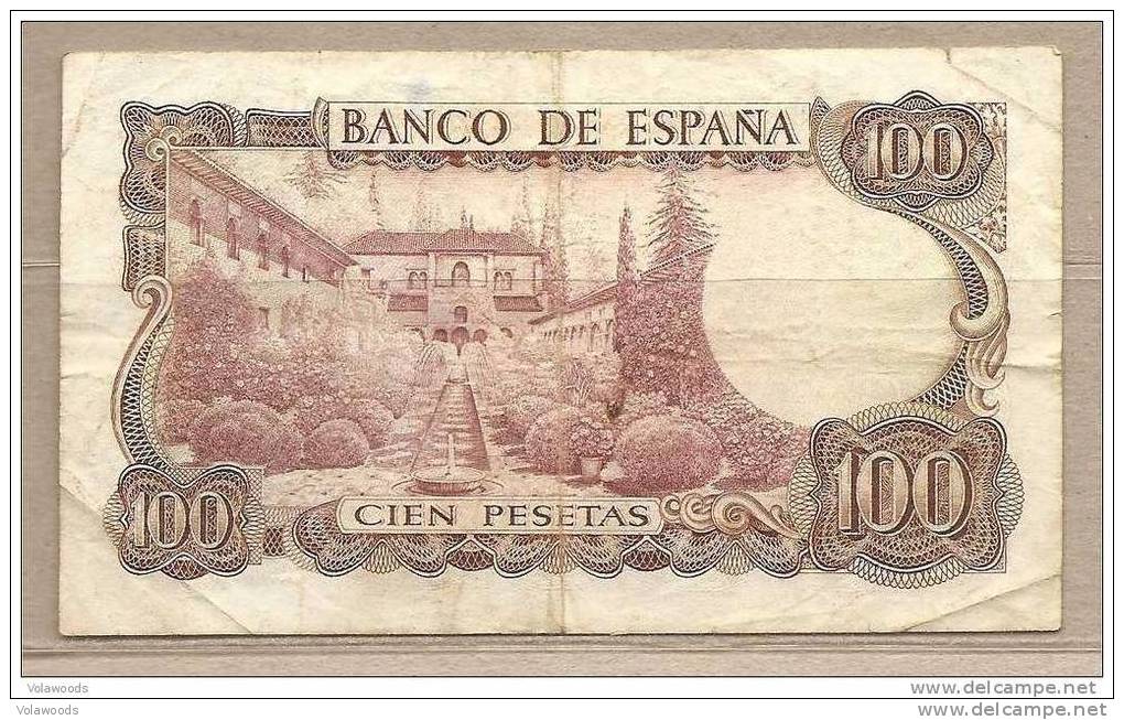 Spagna - Banconota Circolata  Da 100 Pesetas P-152a.3 - 1970 - 100 Pesetas