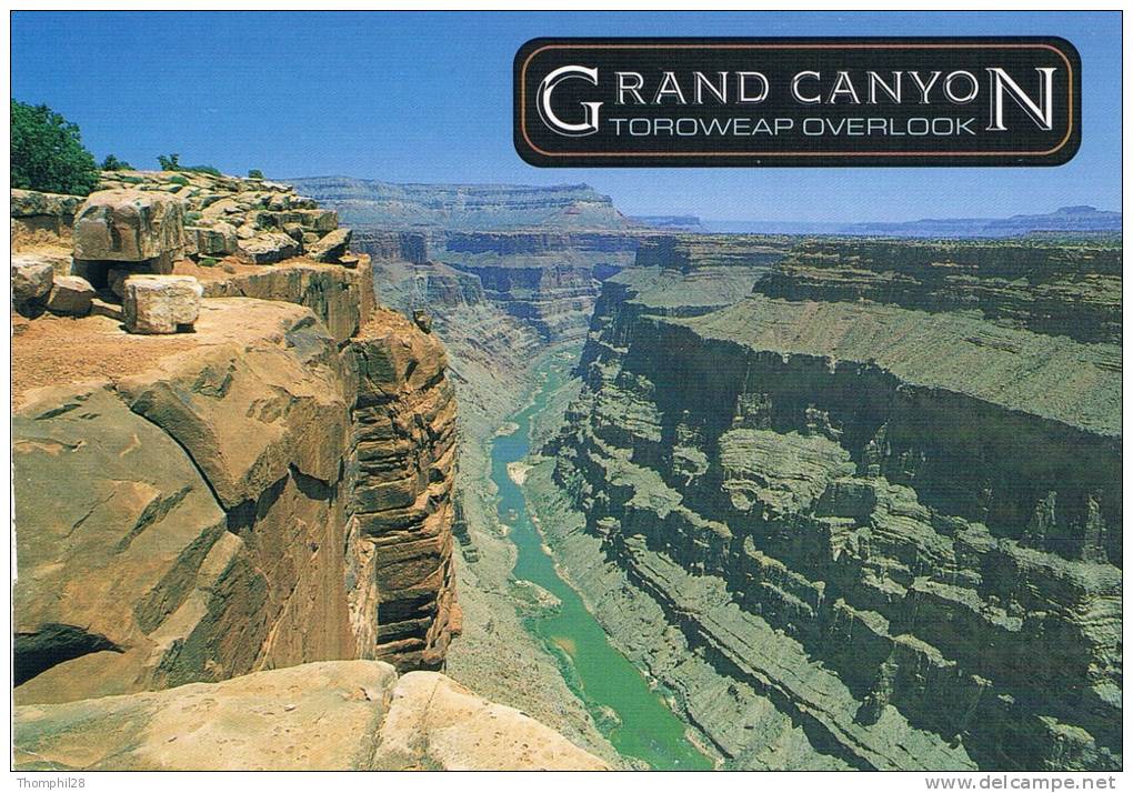 TOROWEAP OVERLOOK GRAND CANYON - The Views Of The Grand Canyon From Toroweap Are Nothing Short Of Spectacular - 2 Scans - Grand Canyon