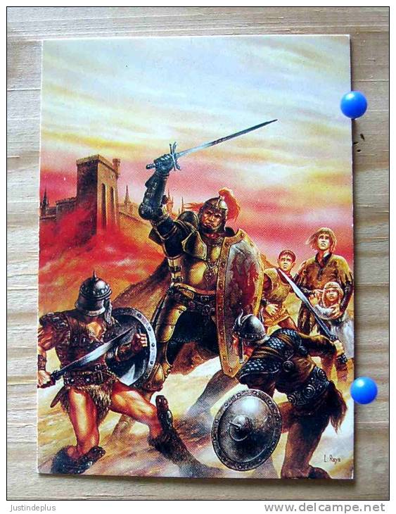 LUIS ROYO COLLECTOR CARDS   51 THE HORSECLANS VII   SERIE FROM FANTASY TO REALITY - Otros & Sin Clasificación