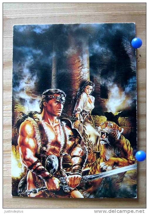 LUIS ROYO COLLECTOR CARDS  56  CONAN VI GUERRIER COUPLE SERIE FROM FANTASY TO REALITY - Sonstige & Ohne Zuordnung