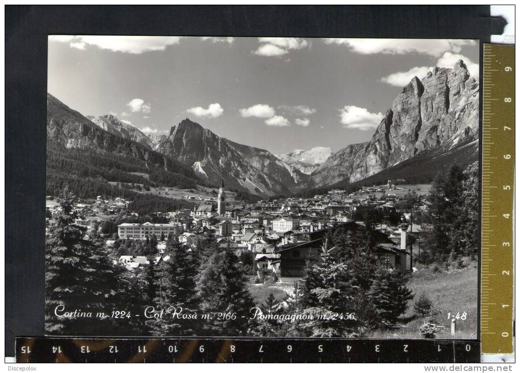 D783 Cortina D'Ampezzo (Belluno) - Pomagnon - Col Rosà  / Non Viaggiata - Fotoedizione Constantini - Altri & Non Classificati
