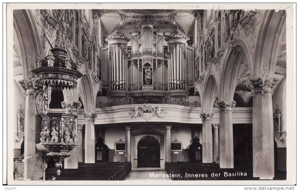 MARIASTEIN ( Suisse ) - Inneres Der Basilika - ORGEL - ORGAN - ORGUE - Instrument - Musique - - Metzerlen-Mariastein