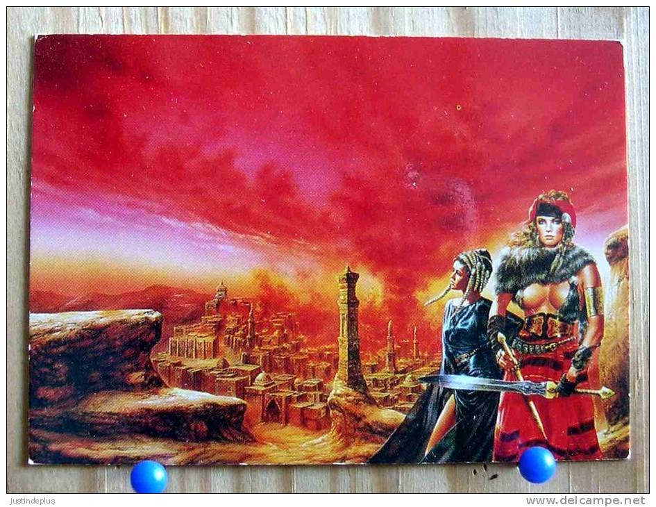 LUIS ROYO COLLECTOR CARDS  88 SIVERGLASS III PIN UP GUERRIERES SERIE FROM FANTASY TO REALITY - Sonstige & Ohne Zuordnung