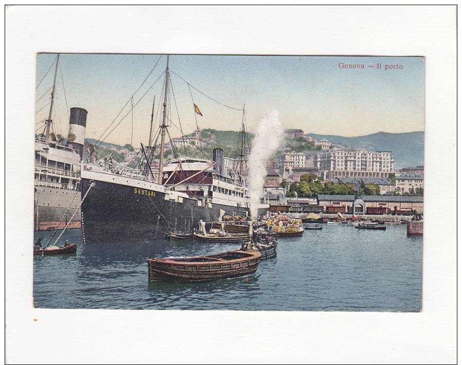 CPA - GENOVA - Bateau Le Skutari - Sonstige & Ohne Zuordnung