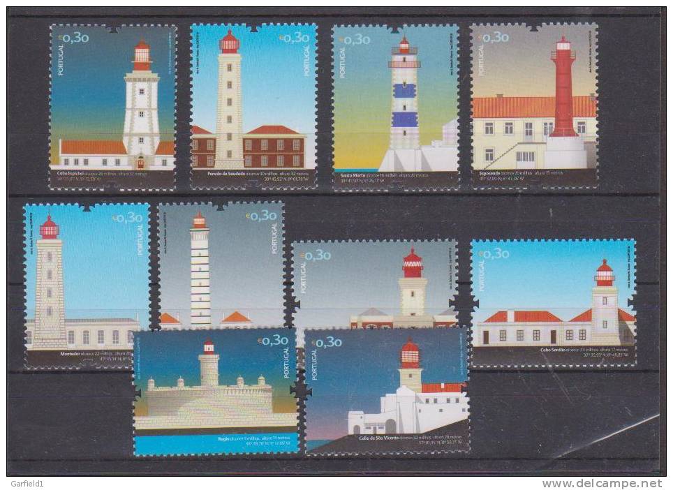 Portugal  2008  Mi.Nr. 3298 / 3307 , Visite.....Portugal - Postfrisch / MNH / Mint (**) - Neufs