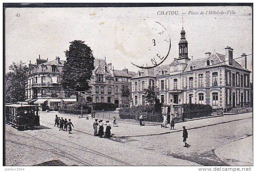 CHATOU HOTEL DE VILLE - Chatou