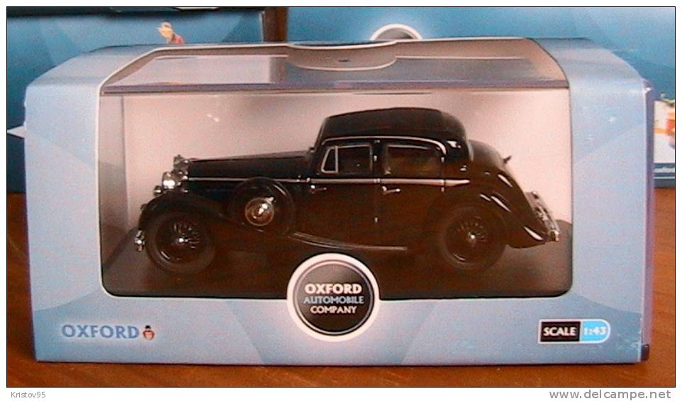 JAGUAR SS 2.5 SALOON BLACK OXFORD JSS002 1/43 NOIRE AUTOMOBILE COMPANY ENGLAND - Other & Unclassified