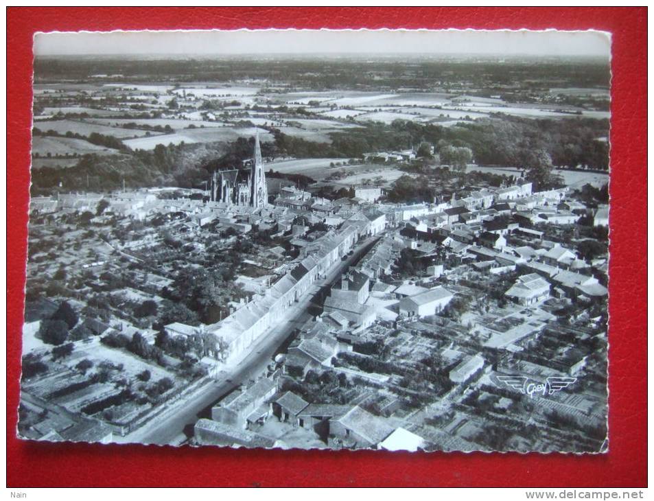 44 - AIGREFEUILLE - VUE AERIENNE - VUE D'ENSEMBLE - BELLE CARTE - - Aigrefeuille-sur-Maine