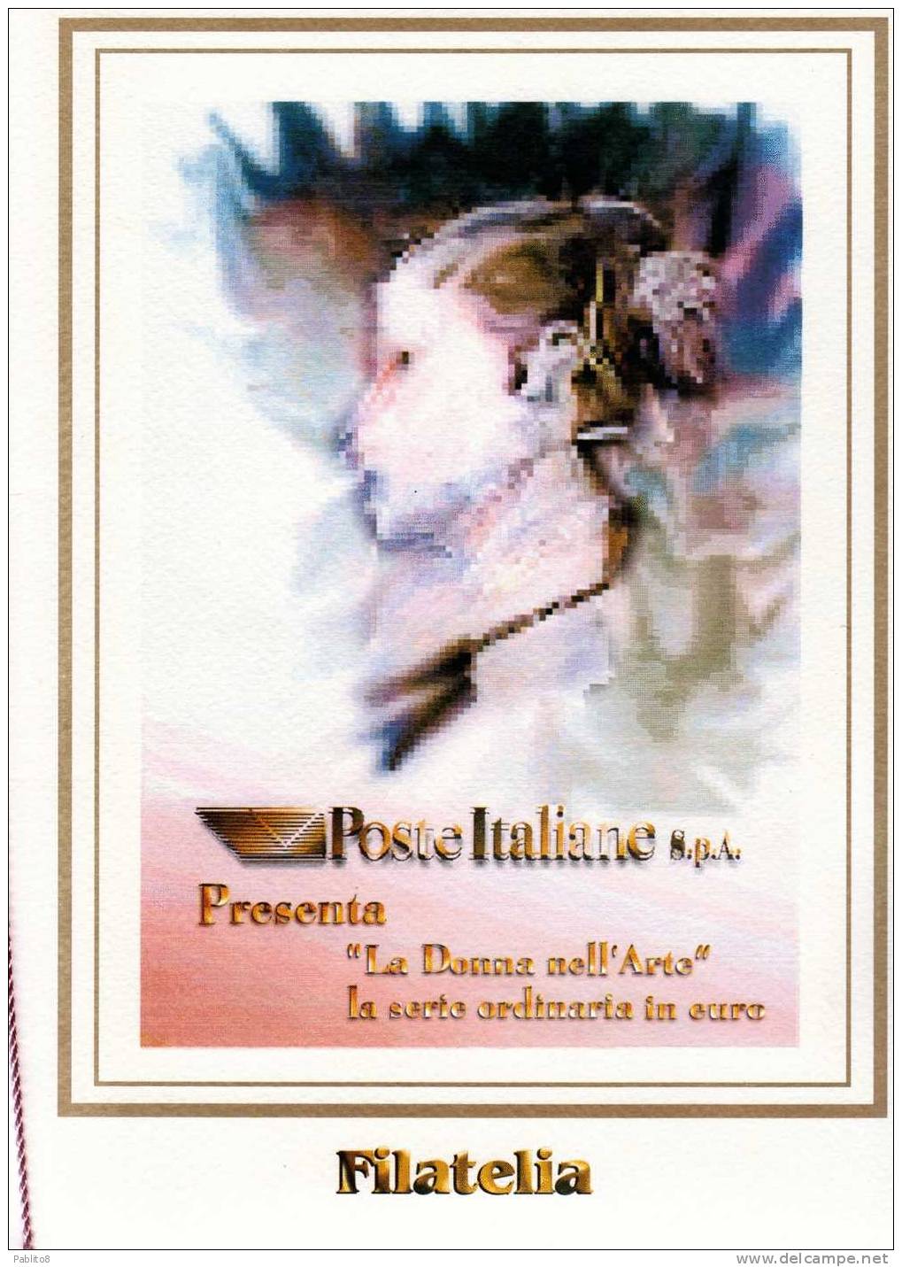 SUPER OFFERTA!!! ITALIA  FOLDER 28-01-1999 DONNA NELL´ARTE - Presentation Packs