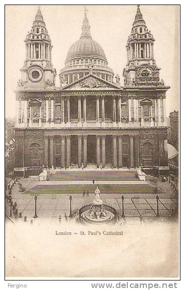 3486/A - LONDON (INGHILTERRA) - St. Paul's Cathedrale - St. Paul's Cathedral