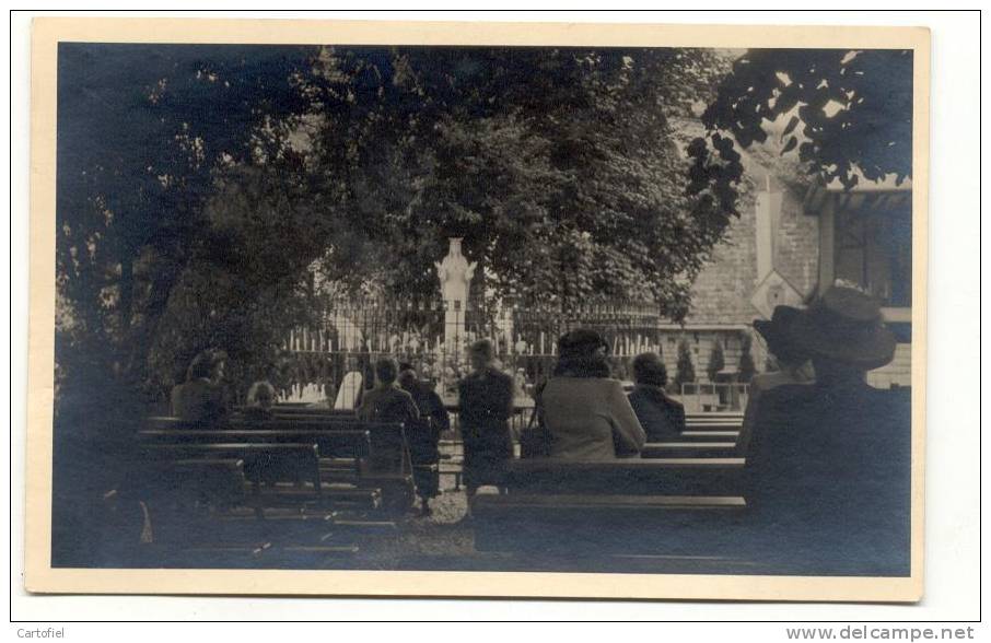 BEAURAING-NOTRE DAME-LA GROTTE-CARTE PHOTO-CARTE VIERGE - Beauraing