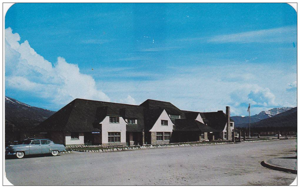 The Canadian National Railway Station At Jasper, Alberta, Canada, 1940-1960s - Jasper