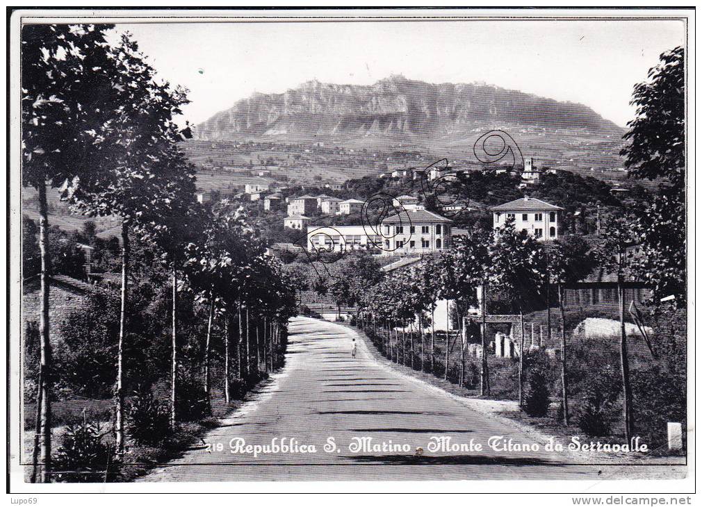 Emilia Romagna Rimini Repubblica Di San Marino Monte Titano Da Serravalle - Rimini