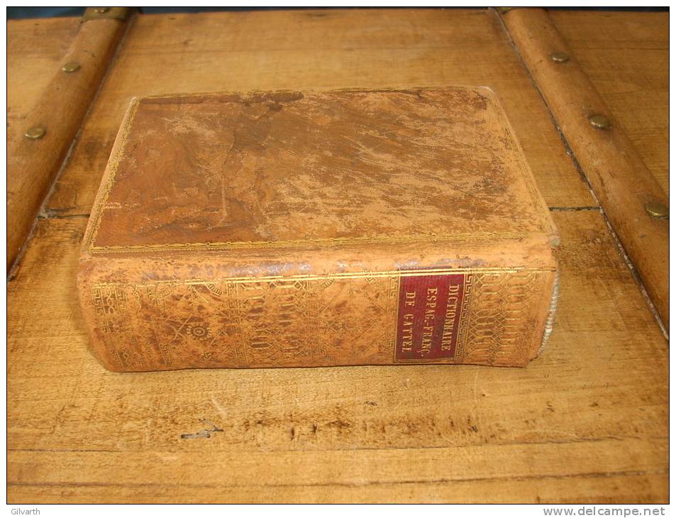 GATTEL Dictionnaire Portatif Espagnol Français 1806 - Dictionaries
