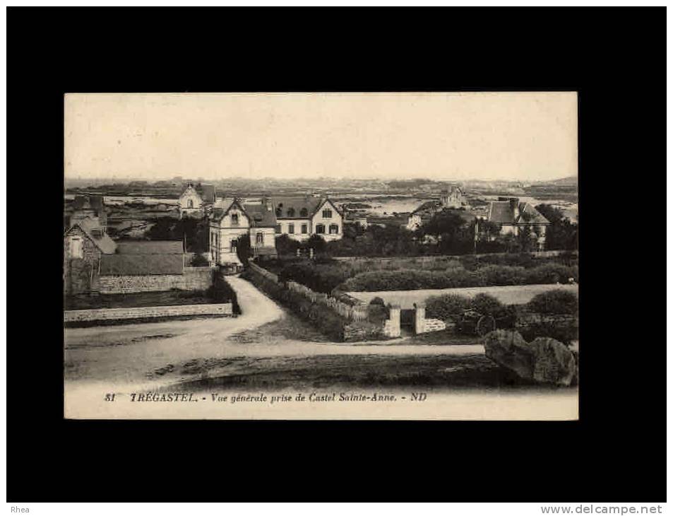 22 - TREGASTEL - Vue Générale -prise Du Castel Sainte-Anne - 81 - Villa - Trégastel