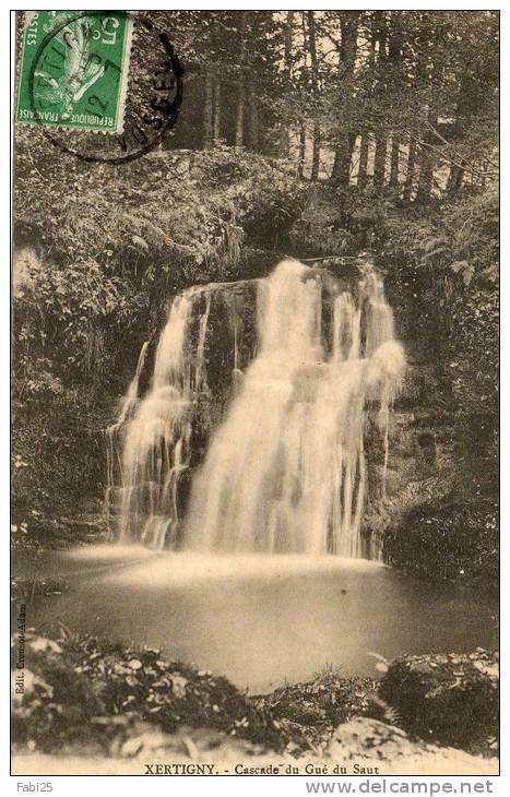 XERTIGNY Cascade Du Gué Du Saut - Xertigny